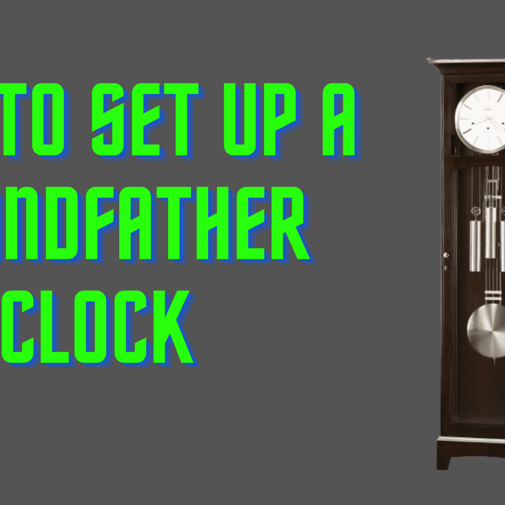 How to set up a grandfather clock (cable) - Howard Miller