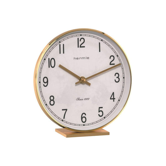 Hermle FREMONT - Mantel Clock - Nickel & Brass - Grandfather Clocks