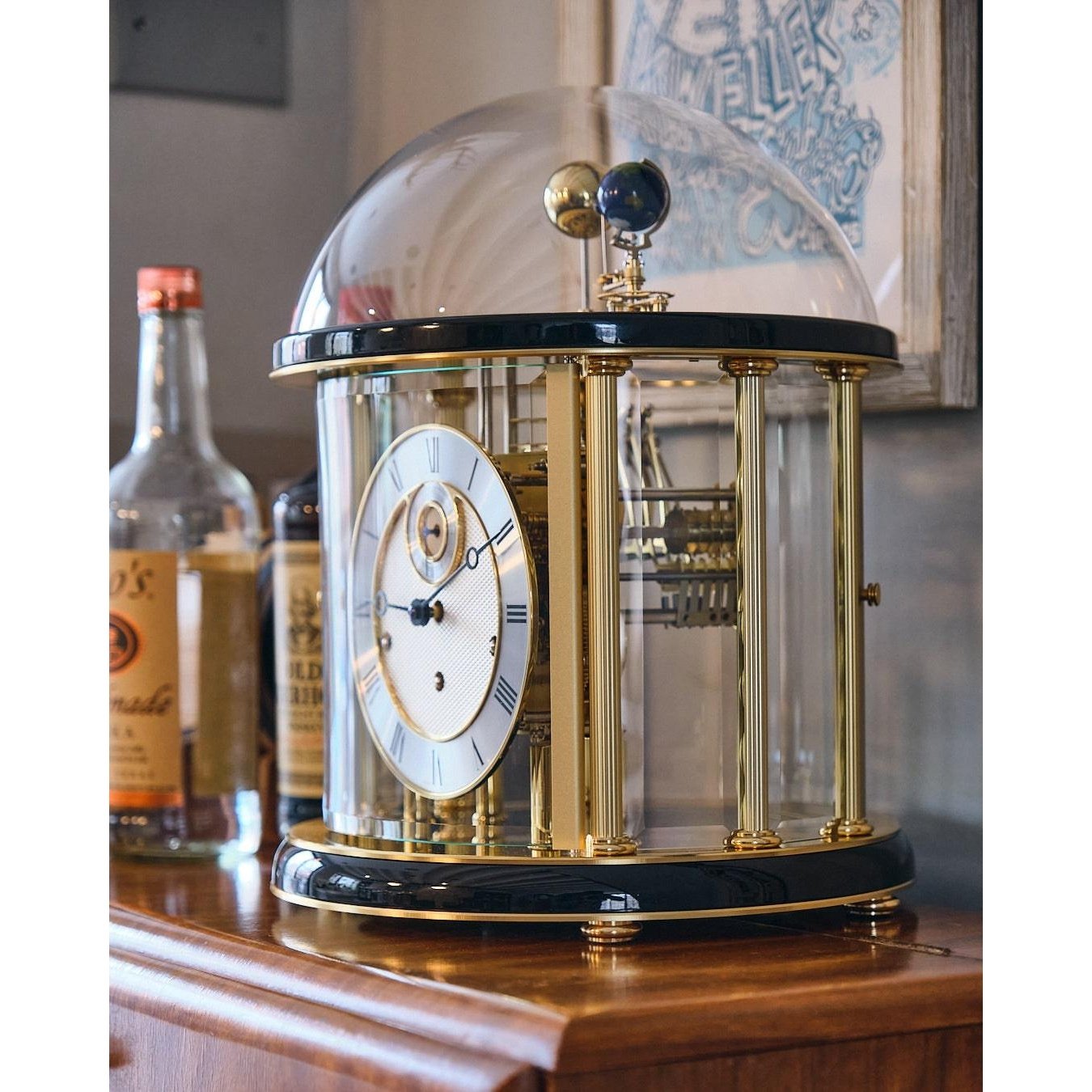 Hermle TELLURIUM - Mantel Clock - Grandfather Clocks